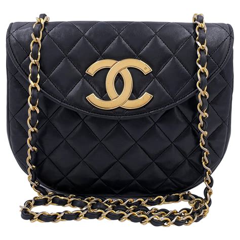 chanel round bag black|chanel bag second hand sale.